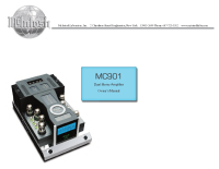 McIntosh MC901 - Owners manual